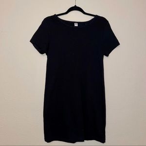 Old Navy black shirt dress